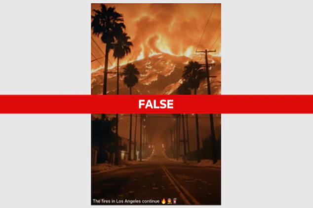 AI-generated video falsely claims to show apocalyptic scenes from Los Angeles wildfires, debunked